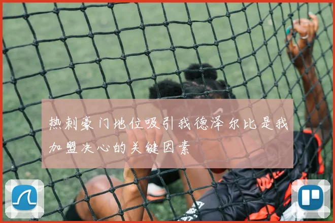 热刺豪门地位吸引我德泽尔比是我加盟决心的关键因素